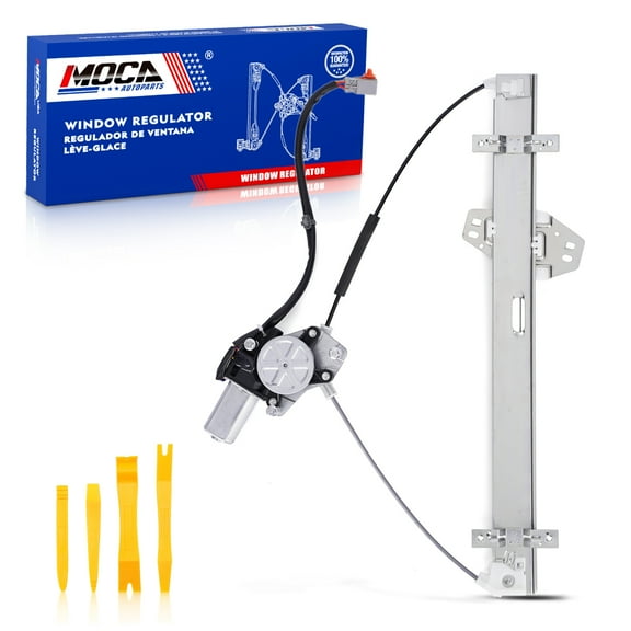 MOCA AUTOPARTS Front Left Power Window Regulator w/ Motor Fit for 2003-2008 Honda Pilot