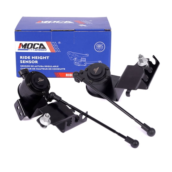 MOCA AUTOPARTS Front Left & Right Ride Height Level Sensor Fit for 2006-2011 Cadillac DTS 4.6L & 2006-2011 Buick Lucerne 4.6L & 2006-2008 Buick Lucerne 3.8L