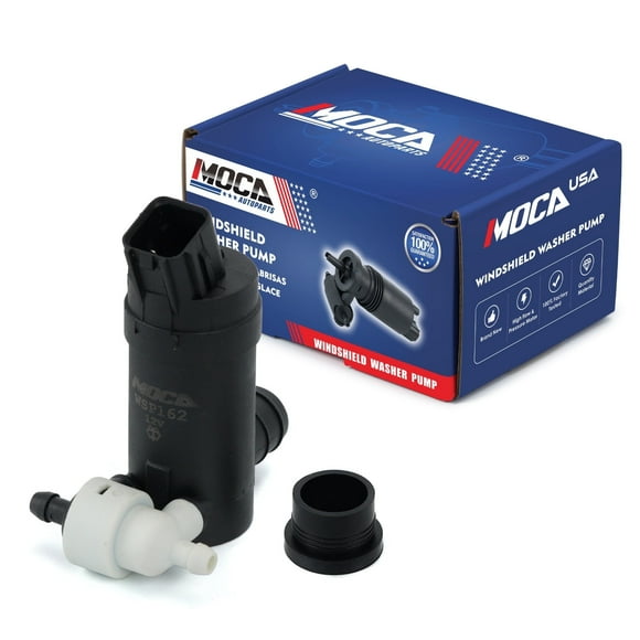 MOCA AUTOPARTS Front & Rear Windshield Washer Pump Fit for 2015-2021 Kia Sedona & 2016-2020 Kia Sorento