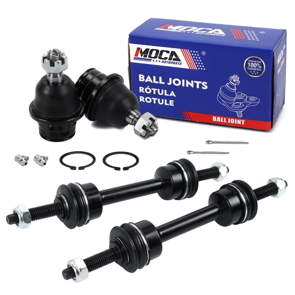 MOCA AUTOPARTS Front Sway Bar End Links with Lower Ball Joints Fit for 2009-2014 Ford F-150 4WD