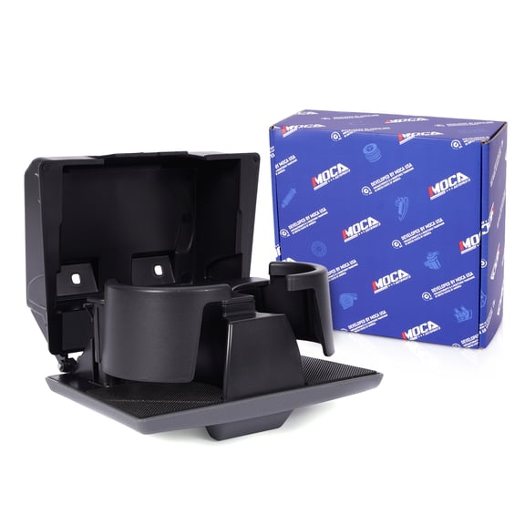 MOCA AUTOPARTS Gray Dashboard Cup Holder Fit for 2008-2016 Ford F-250 F-350 F-450 Super Duty & 2008-2010 Ford F-550 Super Duty