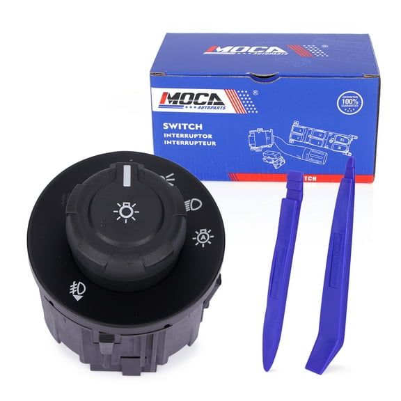 MOCA AUTOPARTS HLS-1463 Headlight Switch Fit for 2009-2019 Ford F-150 & 2011-2019 Ford F-250 F-350 F-450 F-550 Super Duty & 2010-2014 Lincoln Mark LT