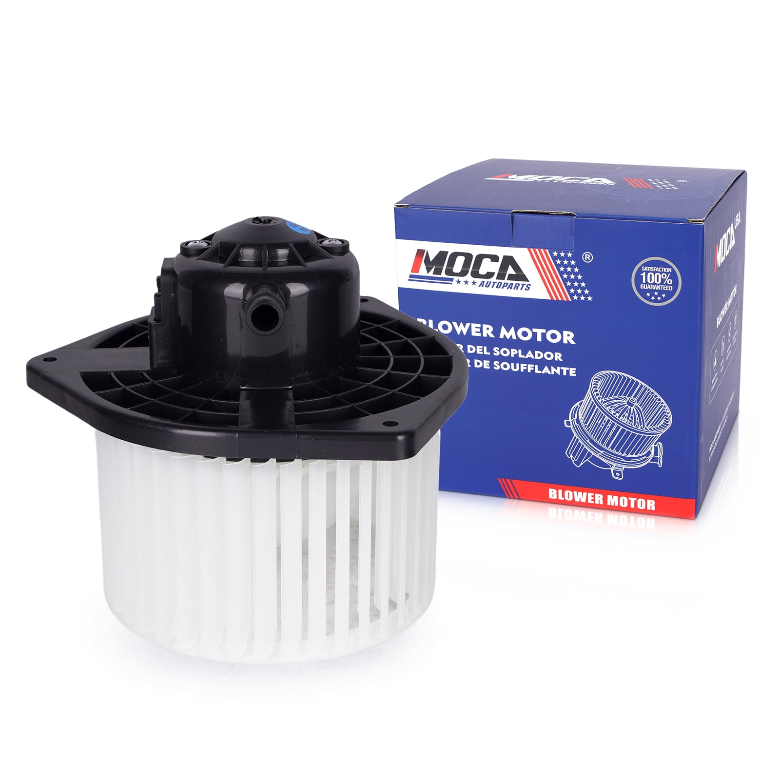 MOCA AUTOPARTS HVAC Heater Blower Motor with Fan Cage Fit for 2008-2017 Mitsubishi Lancer & 2014-2018 Mitsubishi Outlander