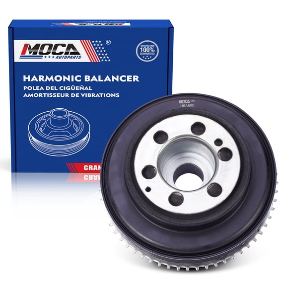 MOCA AUTOPARTS Harmonic Balancer Fit for 2012-2017 Land Rover Range Rover Evoque 2.0L & 2013-2015 Land Rover LR2 2.0L & 2015-2017 Land Rover Discovery Sport 2.0L