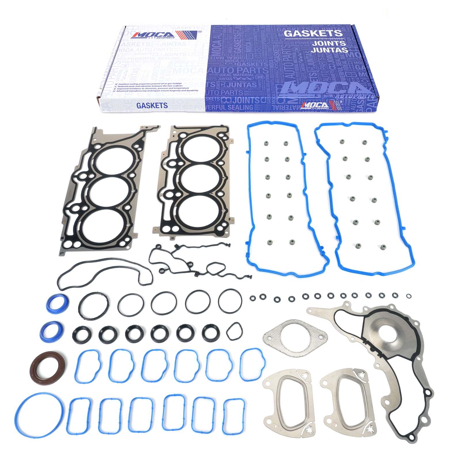 MOCA AUTOPARTS Head Gasket Set Fit for 2011-2020 Chrysler 300 3.6L & 2011-2020 Dodge Charger 3.6L & 2012-2017 Jeep Wrangler 3.6L