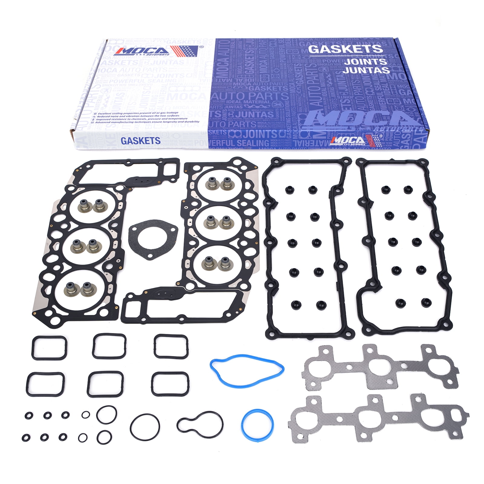 Full Head Gasket Set for 02-05 Dodge RAM 1500 Dakota Durango Jeep Liberty Grand Cherokee 3.7L V6 SOHC