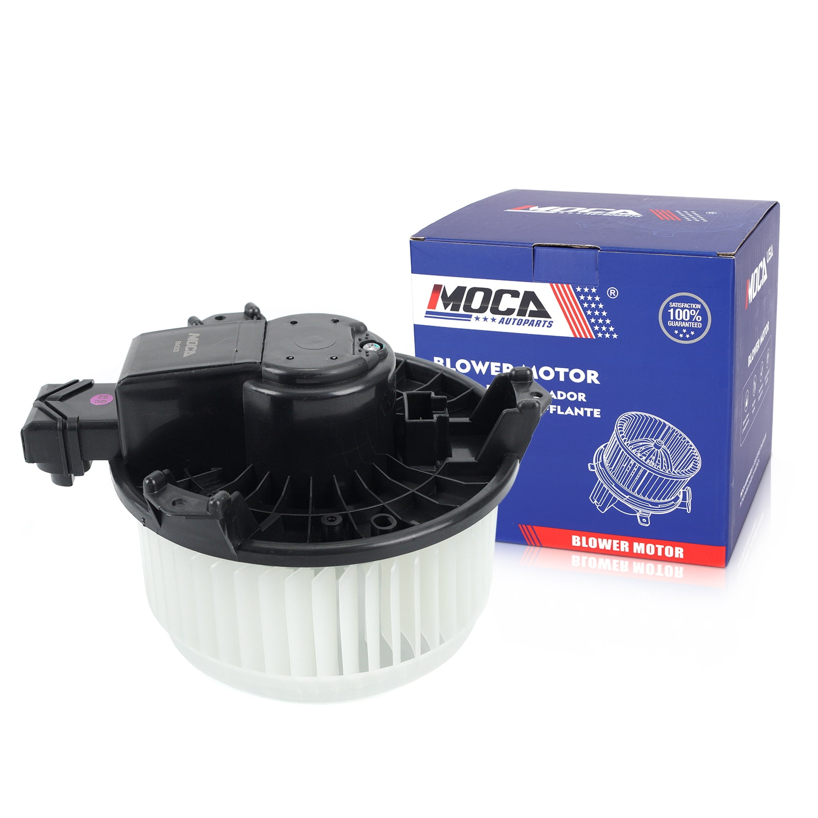 MOCA AUTOPARTS Heater Blower Motor with Fan Cage Fit for 2007-2013 Acura MDX & 2007-2010 Chrysler Sebring & 2007-2018 Lincoln MKX