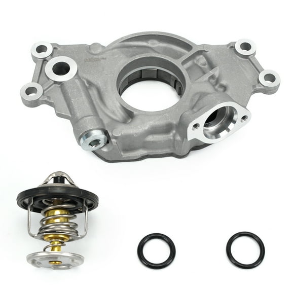 MOCA AUTOPARTS High Volume Oil Pump with Thermostat Fit for 2006 Chevrolet Express 3500 6.0L & 2006 Chevrolet Silverado 1500 4.8L