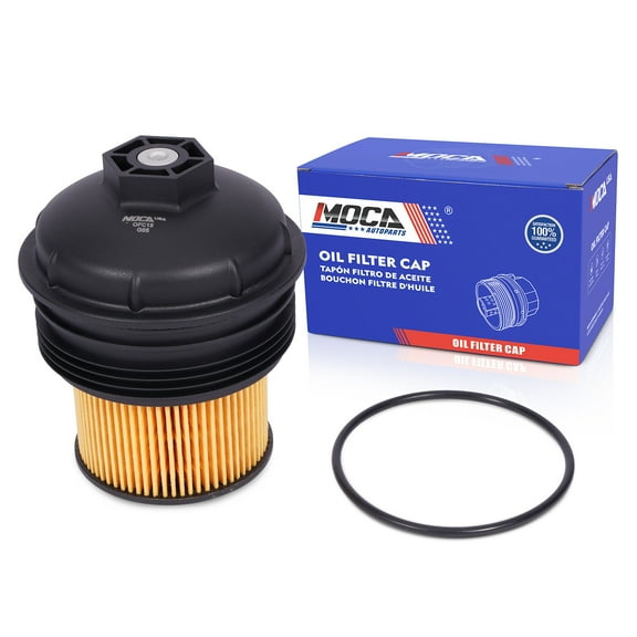 MOCA AUTOPARTS MO315 Oil Filter Cap Fit for 2018-2023 Volkswagen Atlas 3.6L & 2020-2023 Volkswagen Atlas Cross Sport 3.6L