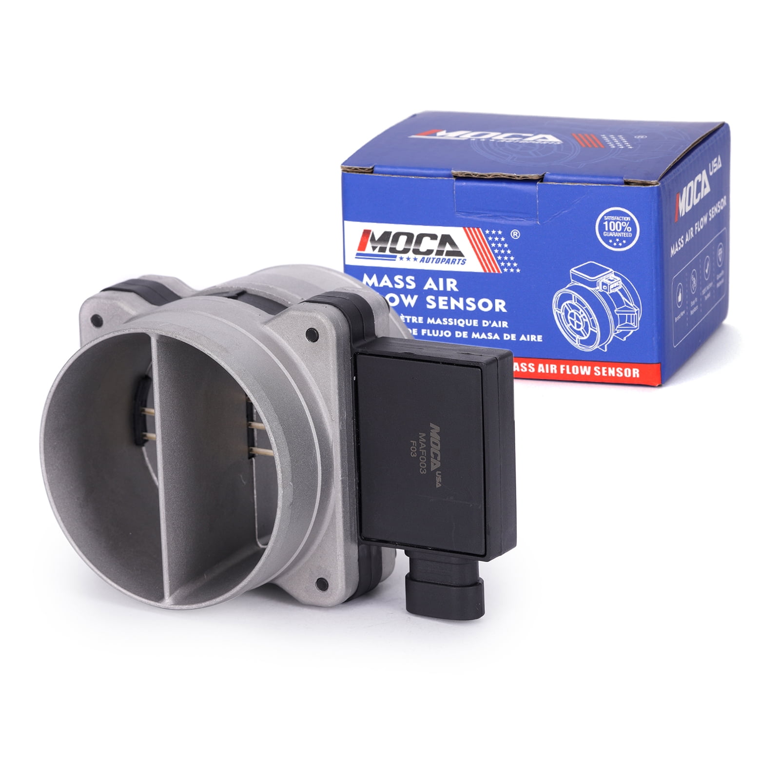 MOCA AUTOPARTS Mass Air Flow Sensor Fit for 1996-2000 Chevrolet Express 3500 & 1996-1999 Chevrolet Suburban K1500 K2500 5.7L & 1994-2002 Pontiac Firebird 5.7L