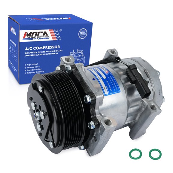 MOCA AUTOPARTS New AC Compressor w/ Clutch Fit for 1994-2005 Dodge Ram 2500 3500 5.9L DIESEL Turbo