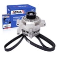 thumbnail image 1 of MOCA AUTOPARTS New Alternator w/ 6PK2240 Serpentine Belt Fit for 1997-2000 Ford Explorer 4.0L & 1998-2001 Mazda B3000 3.0L & 1997-2005 Ford Ranger 3.0L, 1 of 7