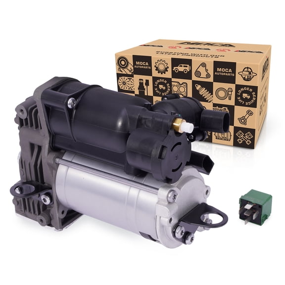 MOCA AUTOPARTS P-3281 P-3215 Air Suspension Compressor Fit for 2006-2013 Mercedes-Benz R350 3.5L & 2007-2009 Mercedes-Benz R320 3.0L & 2007 Mercedes-Benz R63 AMG 6.3L