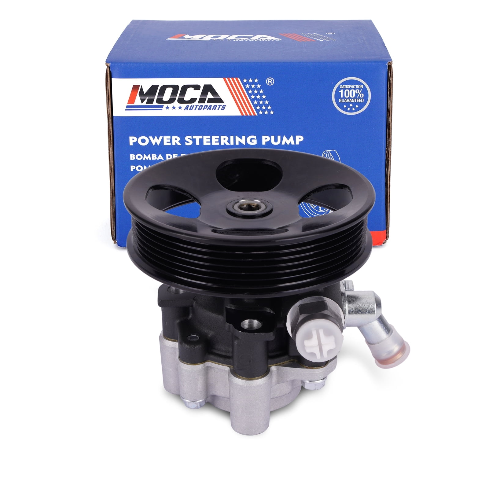 MOCA AUTOPARTS Power Steering Pump Fit for 2001-2007 Toyota Sequoia V8 4.7L & 2000-2006 Toyota Tundra V8 4.7L
