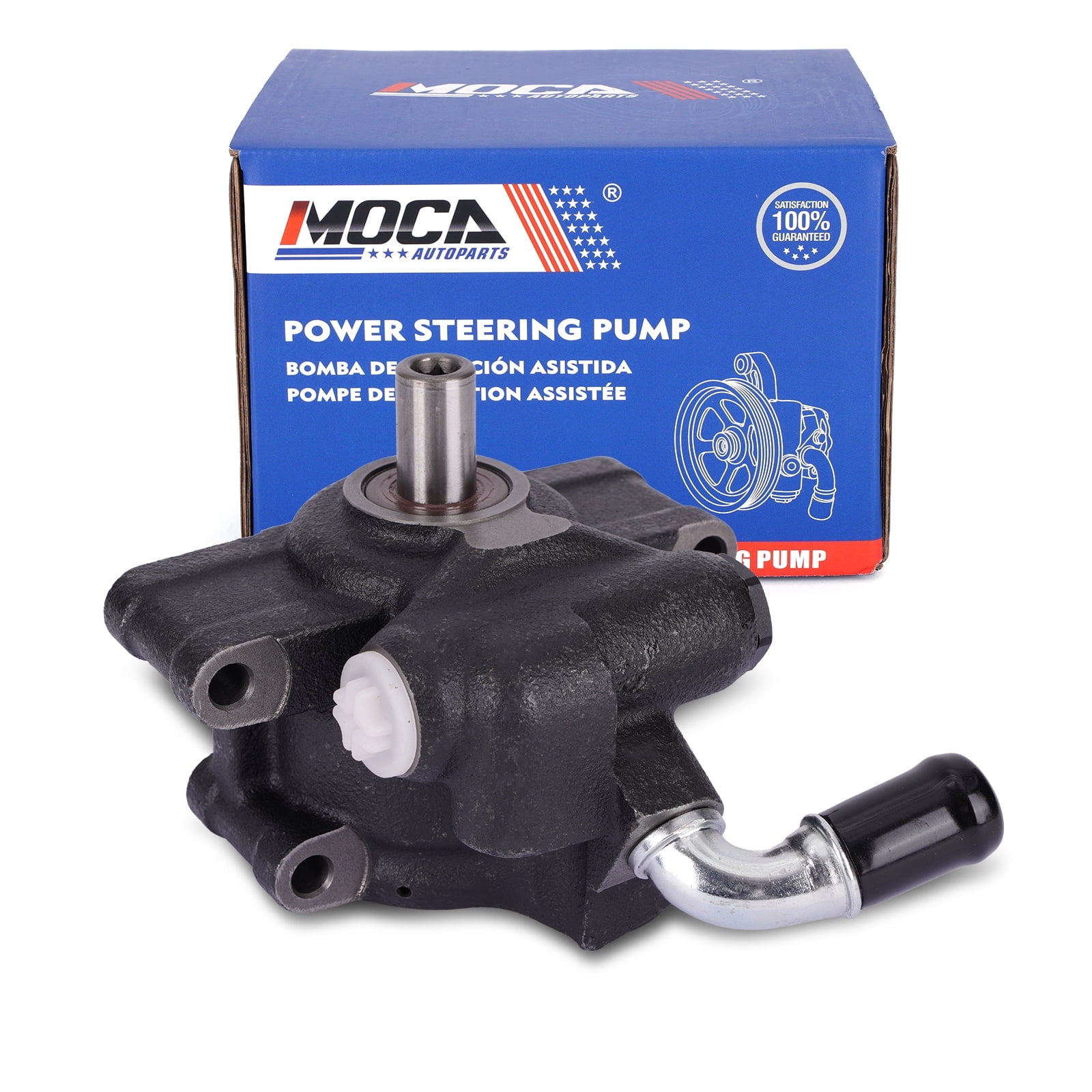 MOCA AUTOPARTS Power Steering Pump Fit for 2005-2008 Ford F-150 V6 4.2L