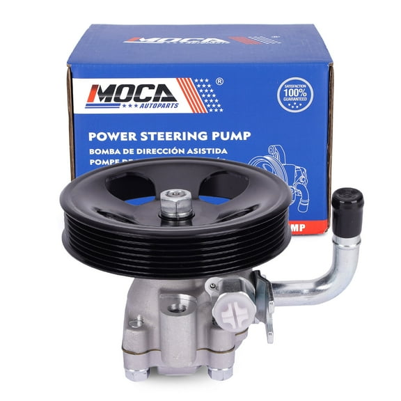 MOCA AUTOPARTS Power Steering Pump Fit for 2005-2009 Hyundai Tucson 2.7L & 2005-2010 Kia Sportage 2.7L