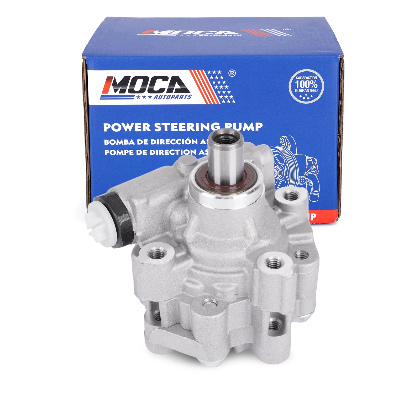 MOCA AUTOPARTS Power Steering Pump Fit for 2010-2012 Chevrolet Equinox 3.0L & 2013-2017 Chevrolet Equinox 3.6L & 2013-2017 GMC Terrain 3.6L