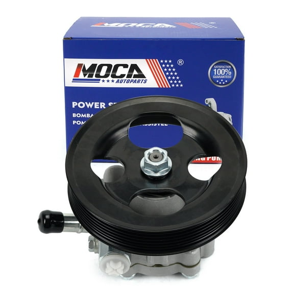 MOCA AUTOPARTS Power Steering Pump w/ Pulley Fit for 2004-2010 Nissan TITAN 5.6L & 2005-2009 Nissan Armada 5.6L & 2008-2010 Nissan Pathfinder 5.6L