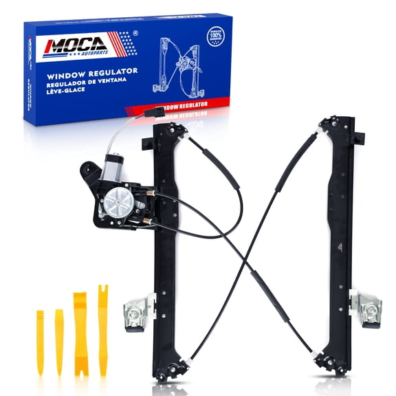 MOCA AUTOPARTS Rear Left Power Window Regulator w/ Motor Fit for 2003-2006 Cadillac Escalade ESV & 2002-2006 Chevrolet Avalanche 1500 2500 & 2000-2006 GMC Yukon XL 1500 2500