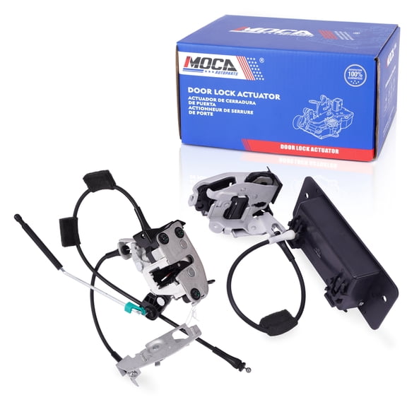 MOCA AUTOPARTS Rear Right Door Actuator Rear Left Latch Assembly Fit for 1999-2014 Ford E-350 Super Duty 6.8L & 2003-2014 Ford E-150 E-250 4.6L 5.4L