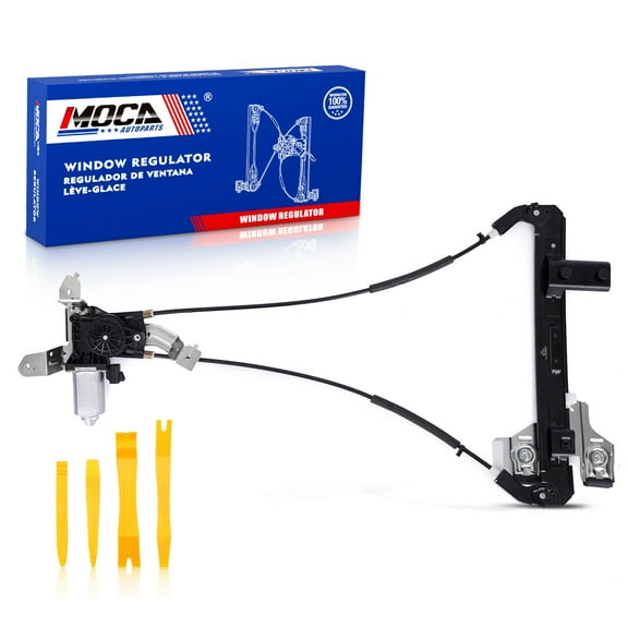MOCA AUTOPARTS Rear Right Power Window Regulator w/ Motor Fit for 2002-2006 Cadillac Escalade & 2001-2006 GMC Yukon