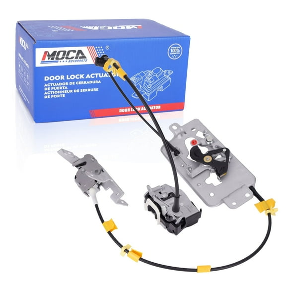MOCA AUTOPARTS SM2355 Rear Right Door Latch & Cable Fit for 2004-2008 Ford F-150 4.2L 4.6L 5.4L