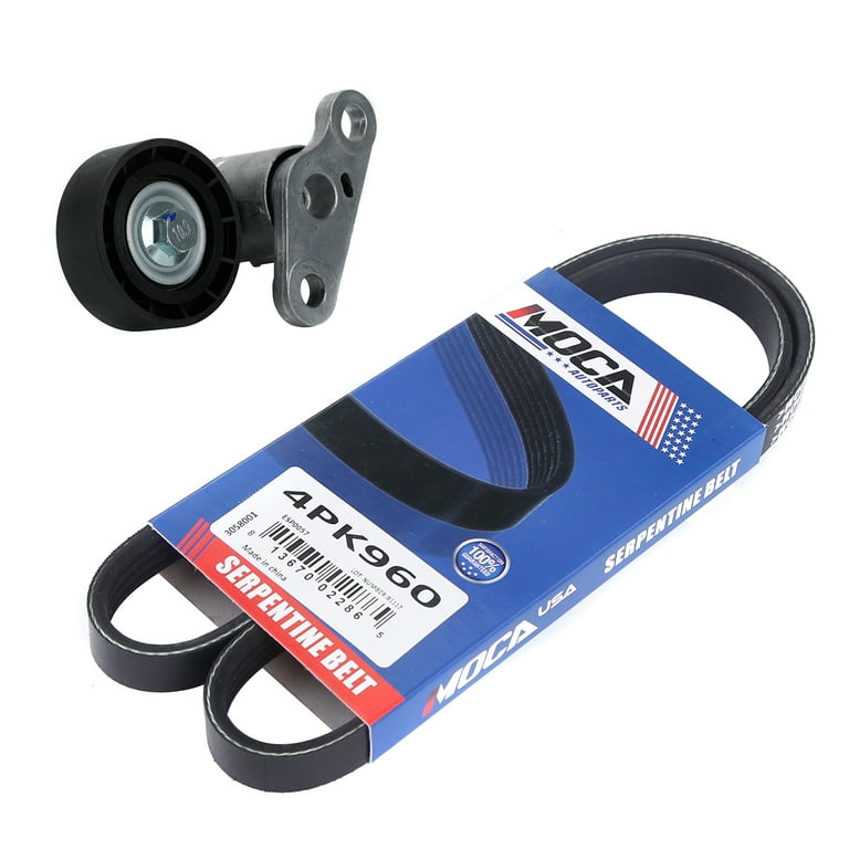 MOCA AUTOPARTS Serpentine Belt Component Kit Fit for 02 06 Chevrolet Avalanche 1500 V8 5.3L 02 06 Cadillac Escalade V8 6.0L Walmart