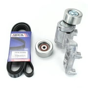 MOCA AUTOPARTS Serpentine Belt Component Kit Fit for 07-12 Lexus ES350 3.5L & 07-10 Toyota Sienna 3.5L