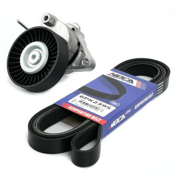 MOCA AUTOPARTS Serpentine Belt Drive Component Kit Fit for 2004-2008 Chrysler Crossfire & 1999-2003 Mercedes-Benz CLK430 & 1998-2002 Mercedes-Benz E320 E430
