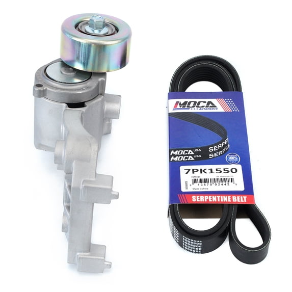 MOCA AUTOPARTS Serpentine Belt Tensioner Assembly Fit for 2011-2016 Lexus IS350 IS250 2.5L 3.5L DOHC