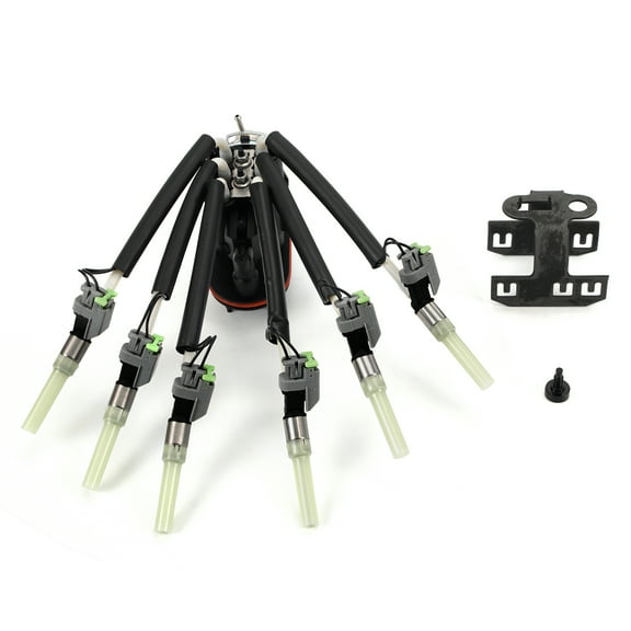 MOCA AUTOPARTS Spider Fuel Injector 6 Cylinder Fit for 1996-2005 Chevrolet Astro Blazer V6 4.3L & 1996-2004 Chevrolet S10 V6 4.3L & 1996-2001 Oldsmobile Bravada V6 4.3L