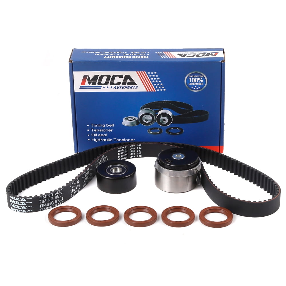MOCA AUTOPARTS Timing Belt Kit Fit for 2009-2011 Chevrolet Aveo 1.6L &  2010-2015 Chevrolet Cruze 1.8L & 2012-2018 Chevrolet Sonic 1.8L & 2008-2009  