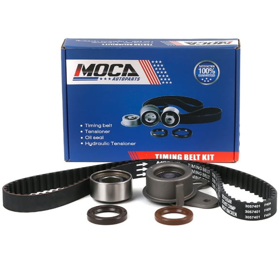 MOCA AUTOPARTS Timing Belt Kit Fit for 01-05 Hyundai Accent & 06-11 Hyundai Accent 1.6L & 06-11 Kia Rio Rio5 1.6L