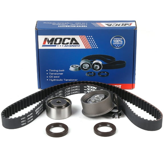 MOCA AUTOPARTS Timing Belt Kit Fit for 07-12 Hyundai Elantra 2.0L & 06-09 Kia Spectra Spectra5 2.0L