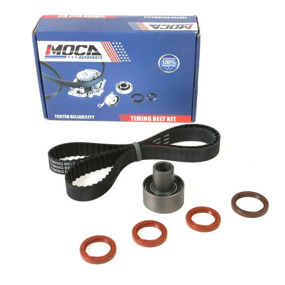 MOCA AUTOPARTS Timing Belt Kit Fit for 1990-1992 Infiniti M30 & 1984-1989 Nissan 300ZX & 1987-1993 Nissan Pathfinder 3.0L