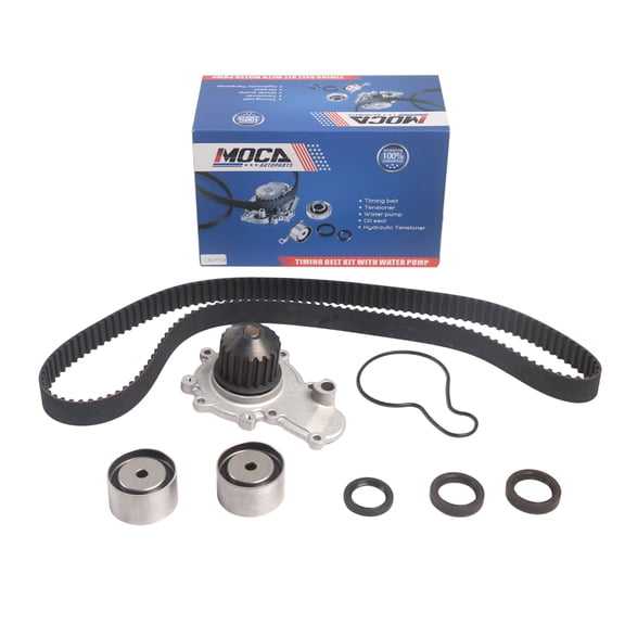 MOCA AUTOPARTS Timing Belt Water Pump Kit Fit for 1995-1999 Dodge Avenger & Chrysler Sebring & Mitsubishi Eclipse 2.0L