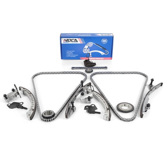 MOCA AUTOPARTS Timing Chain Kit Fit for 2017-2019 Buick LaCrosse 3.6L & 2016-2019 Cadillac CT6 3.0L & 2017-2020 Cadillac XT5 3.6L & 2017-2019 GMC Canyon 3.6L