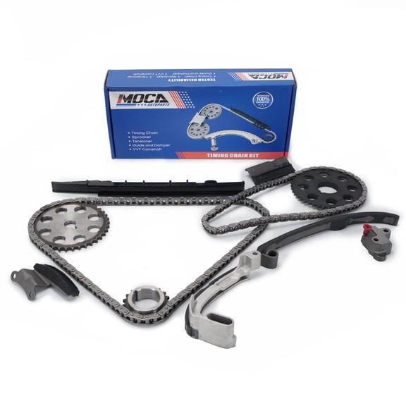 MOCA AUTOPARTS Timing Chain Kit Fit for 89-93 Mazda B2600 & 89-94 Mazda MPV 2.6L L4 SOHC ENG. CODE G6 Fits select: 1991-1993 MAZDA B2600 SHORT BODY, 1990 MAZDA B2600 CAB PLUS