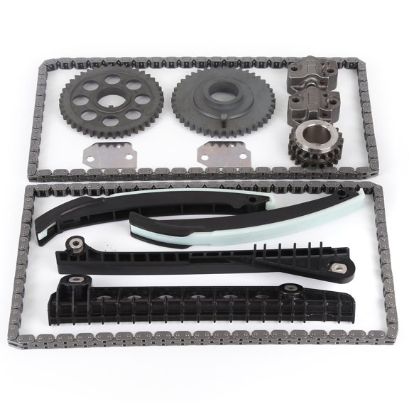 MOCA AUTOPARTS Timing Chain Kit Fit for 03-06 Ford E-150 & 01-05 Ford Excursion 5.4L