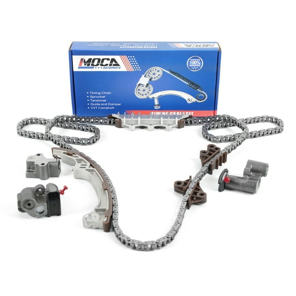 MOCA AUTOPARTS Timing Chain Kit Fit for 2001-2003 Infiniti QX4 & 2001-2004 Nissan Pathfinder 3.5L