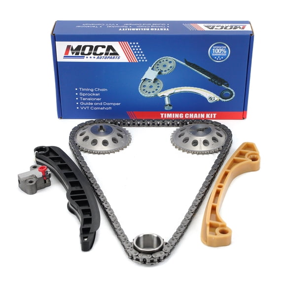 MOCA AUTOPARTS Timing Chain Kit Fit for 2004-2012 Mitsubishi Colt & 2008 Mitsubishi Lancer