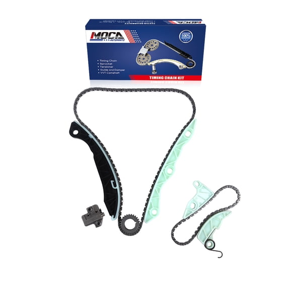 MOCA AUTOPARTS Timing Chain Kit Fit for 2008-2015 Mitsubishi Lancer 2.0L & 2011-2013 Hyundai Tucson 2.0L & 2007-2009 Dodge Caliber 1.8L