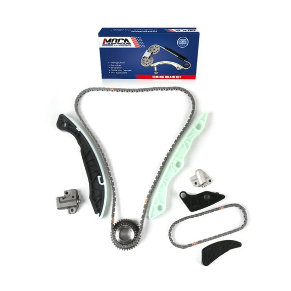 MOCA AUTOPARTS Timing Chain Kit Fit for 2011-2014 Chrysler 200 2.4L & 2008-2014 Dodge Avenger 2.4L & 2007-2017 Jeep Compass Patriot 2.4L 2.0L