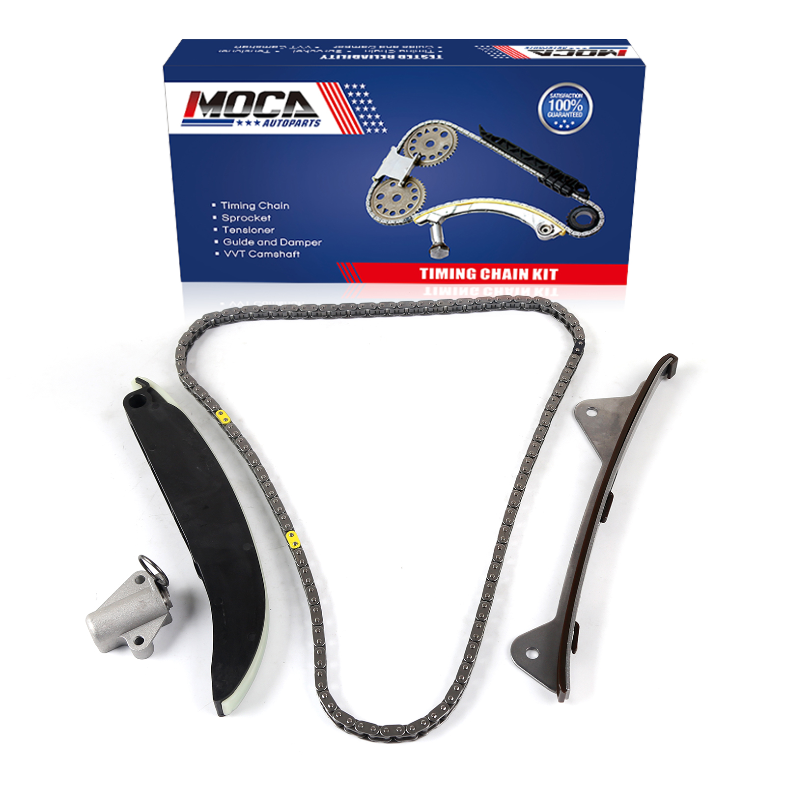 MOCA AUTOPARTS Timing Chain Kit Fit for 20112016 Hyundai Elantra 1.8L