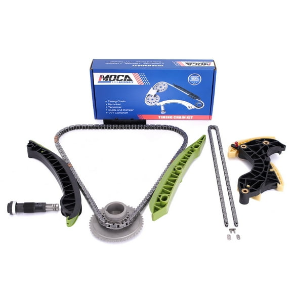 MOCA AUTOPARTS Timing Chain Kit Fit for 2012-2014 Mercedes-Benz SLK250 1.8L & 2012-2013 Mercedes-Benz C250 1.8L 2.5L 3.5L Turbocharged