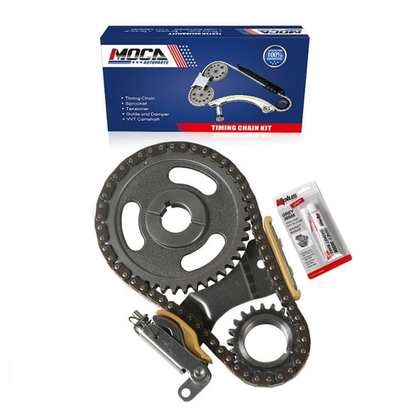 MOCA AUTOPARTS Timing Chain Kit Fit for 97-02 Ford E-150 Econoline Club Wagon 4.2L & 04-07 Ford Freestar 4.2L & 90-97 Mercury Cougar 3.8L