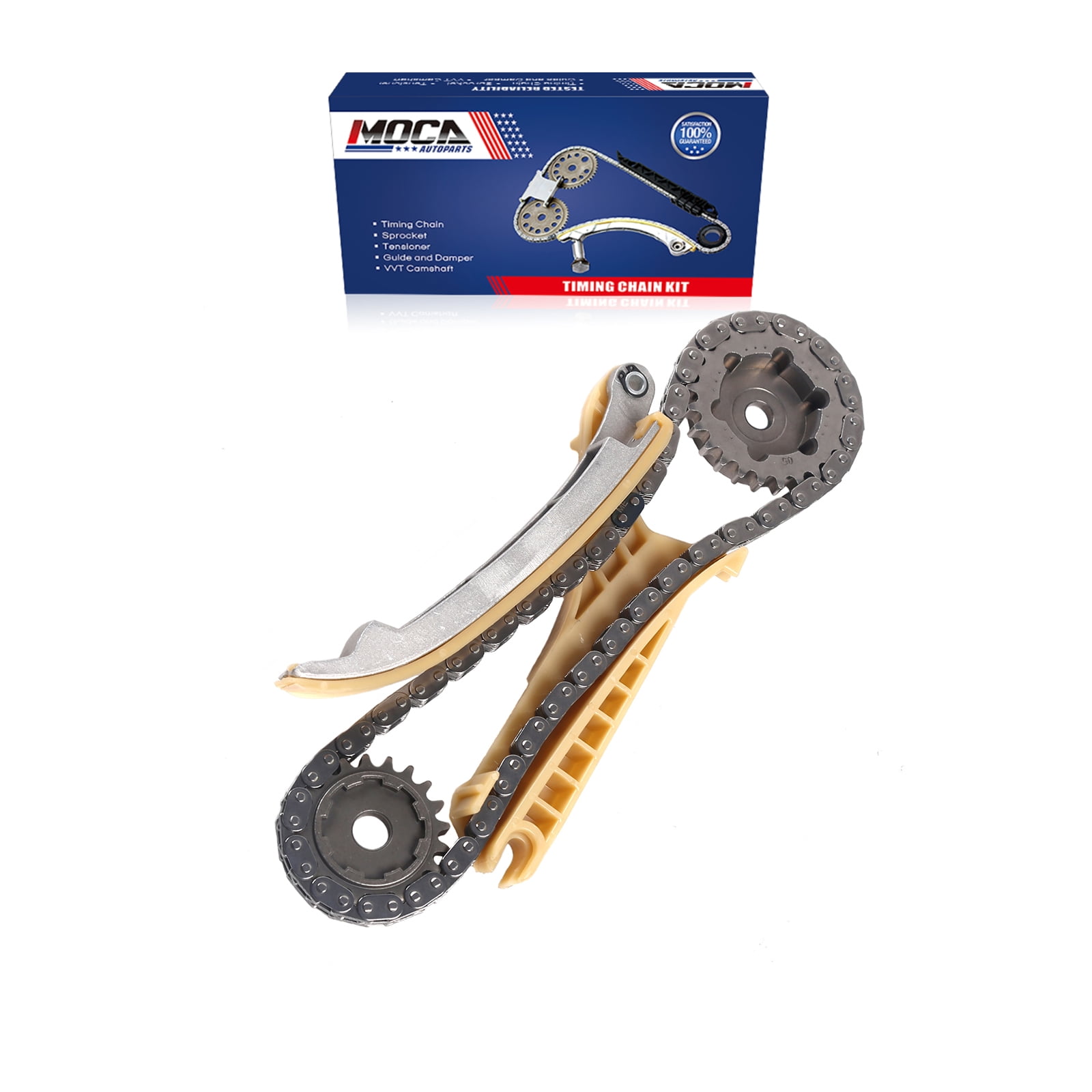 MOCA AUTOPARTS Timing Chain Kit Fit for 9710 Ford Explorer & 0110