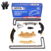 MOCA AUTOPARTS Timing Chain Kit Fit for Jaguar F-Type F-Pace XE XF & Land Rover Discovery Sport Range Rover Evoque
