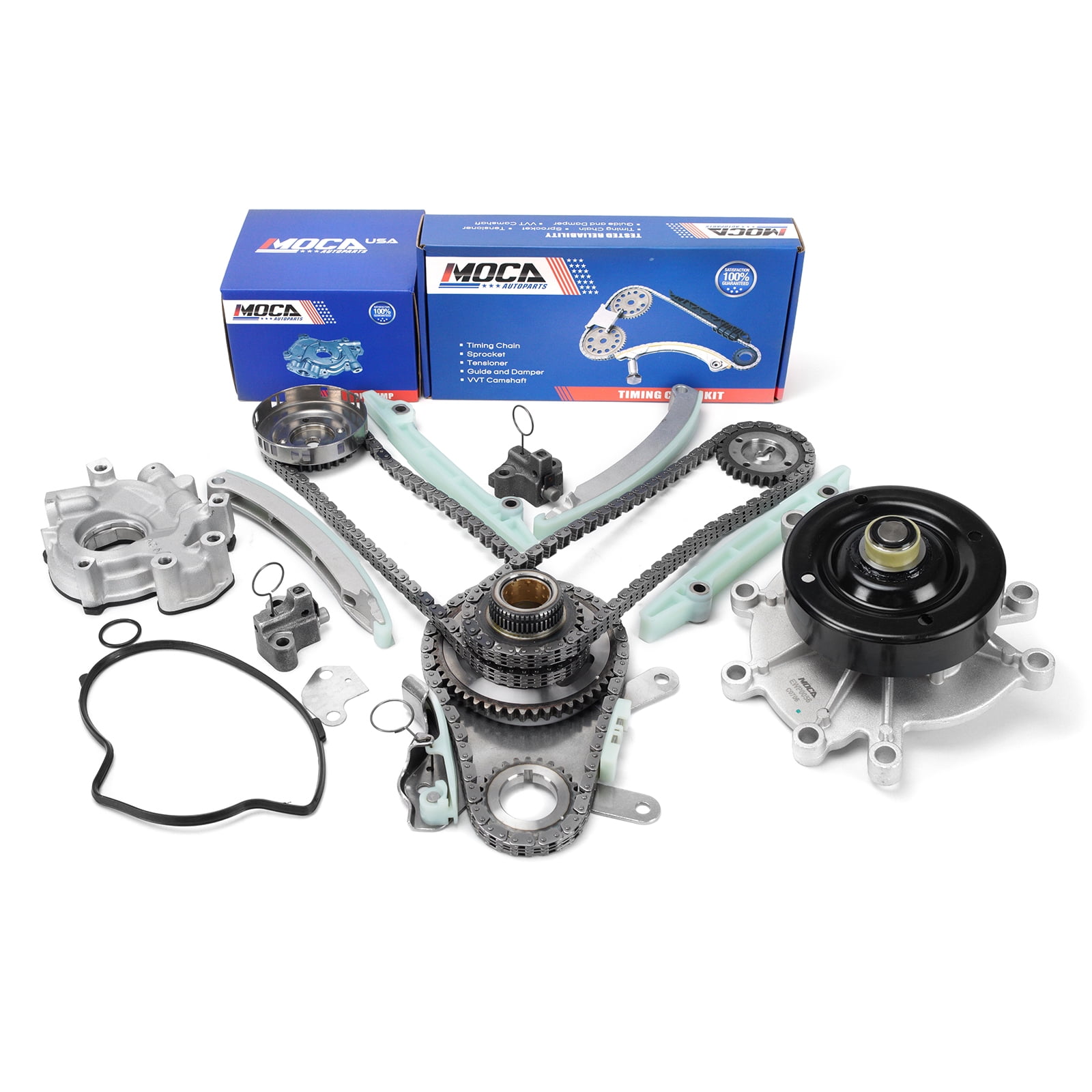 Engine Main Con Rod Bearing Timing Chain Kit Fit 4.7 T L V8 EVA For 99-08 JEEP GRAND CHEROKEE RAM DODGE DURANGO 4.7L 9-0393S - Foto 9