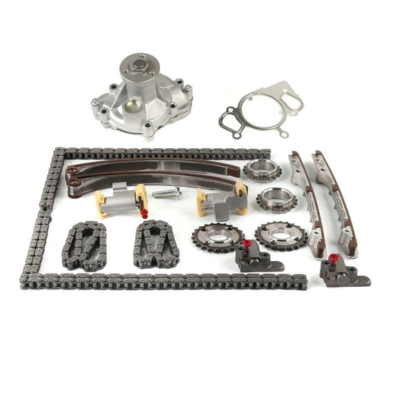 MOCA AUTOPARTS Timing Chain Kit Water Pump Fit for 1998-2001 Jaguar Vanden Plas 4.0L & 2000-2001 Jaguar XKR S-Type 4.0L & 2000-2001 Lincoln LS 3.9L